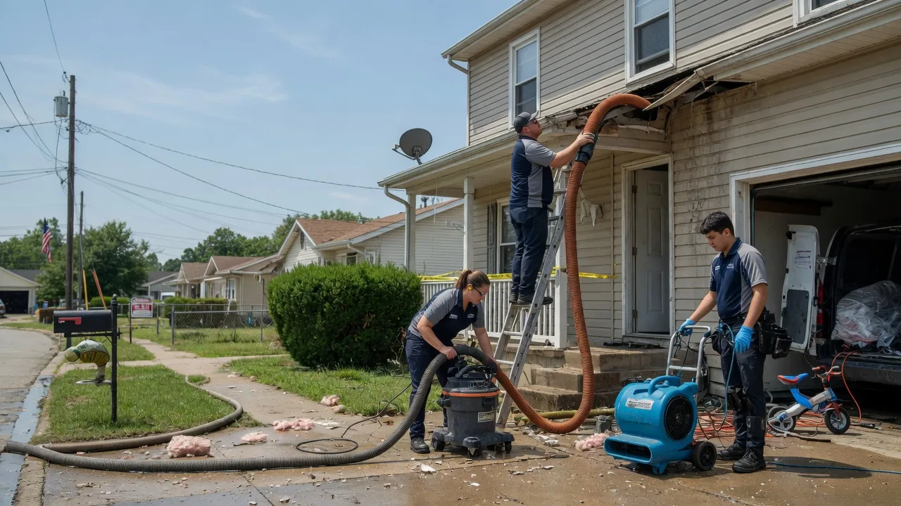 Water Damage Restoration in Leaf River, IL near me